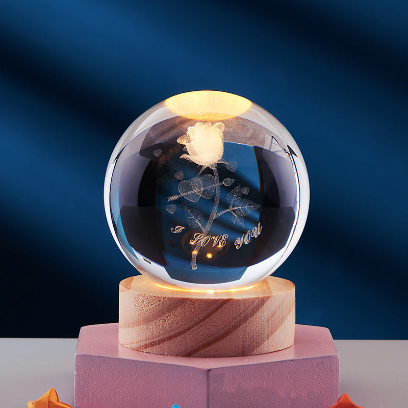 Glowing 3D LED Night Light
