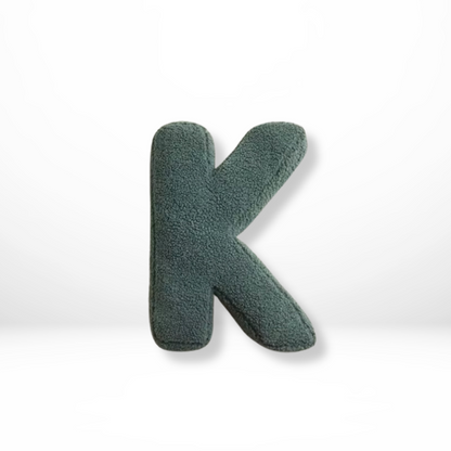 Soft Velvet Letter Pillow With Alphabet A-Z
