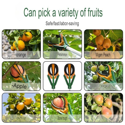Long Reach Folding Fruit Picker Tool