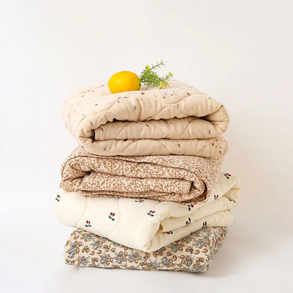 Soft Baby Quilt Blanket with Cute Designs