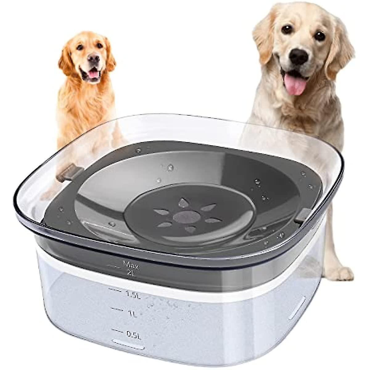 Spill Proof Pet Water Bowl for Dogs and Cats - Fesara