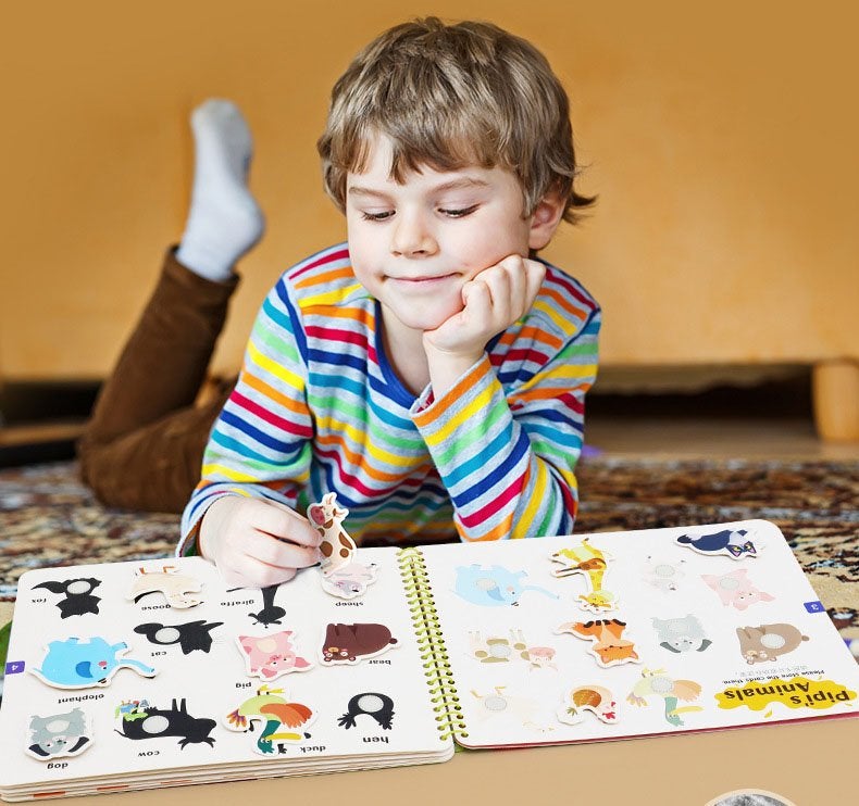 Quiet Learning Book For Kids