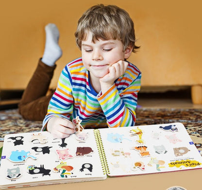 Quiet Learning Book For Kids
