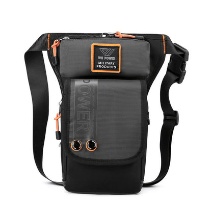 Customizable Men's Biker Waterproof Leg Bag