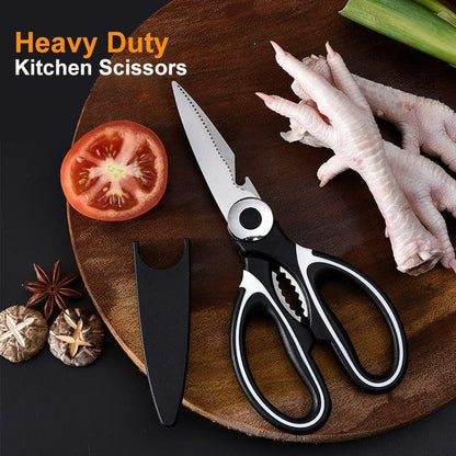 Premium Kitchen Shears for Cooking and Prep - Fesara