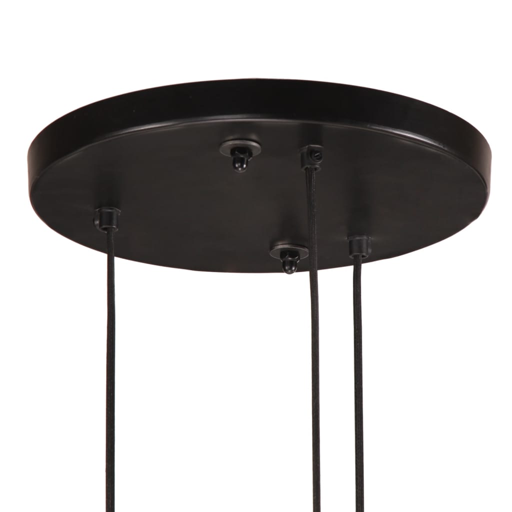 Edgy Metal Triangle Ceiling Light