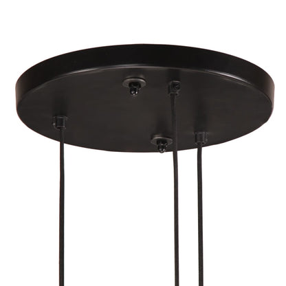 Edgy Metal Triangle Ceiling Light