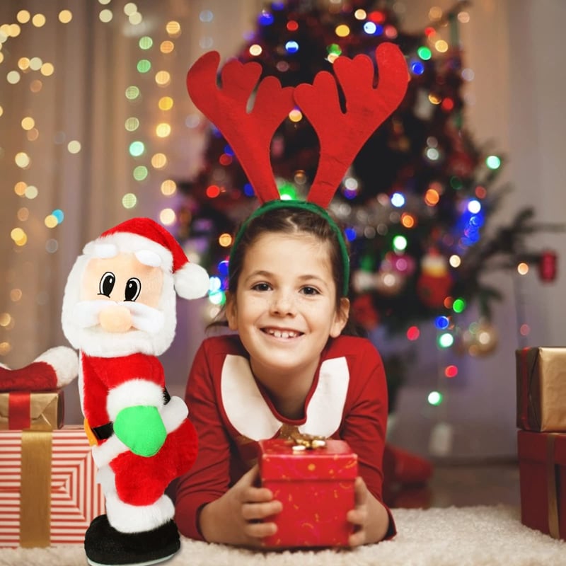 Fun Dancing Santa Claus Figure