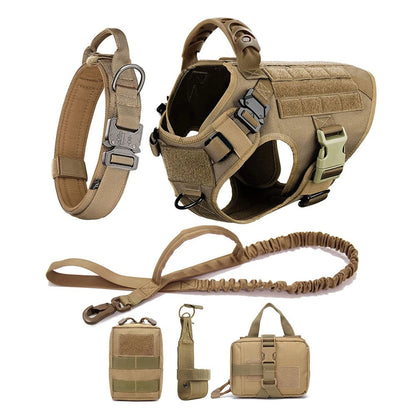 Durable Padded Dog Vest - Adjustable Training Harness