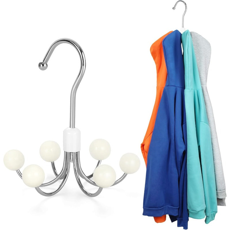 Rotating Closet Organizer for Handbags & Hoodies