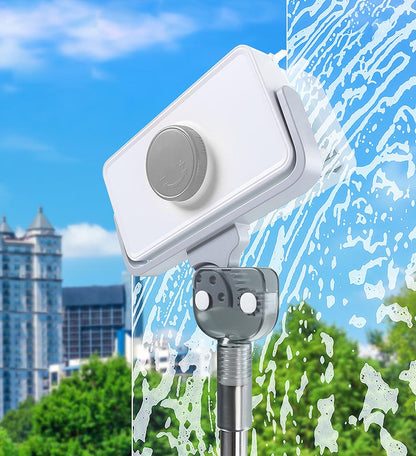 Easy Reach Window Cleaning Tool with Magnetic Edge