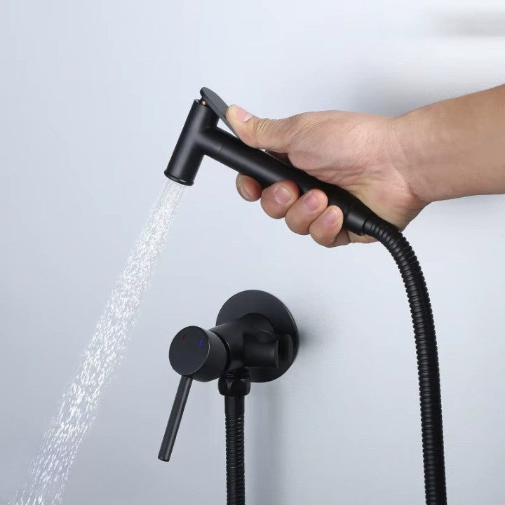 Hygienic Wall Mount Bidet Faucet Set