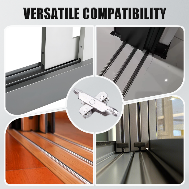 Smooth Silent PVC Window Sliding System