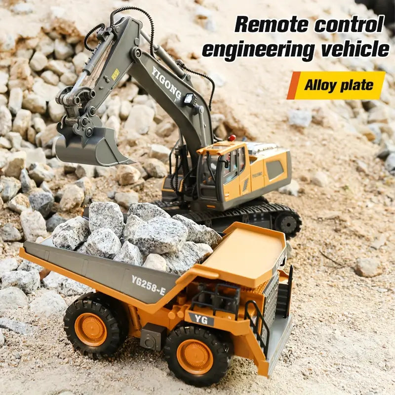 Fun Remote Control Digger Toy for Kids