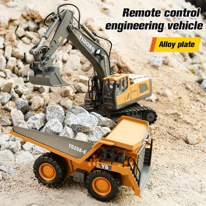 Fun Remote Control Digger Toy for Kids