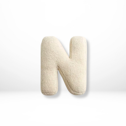 Soft Velvet Letter Pillow With Alphabet A-Z