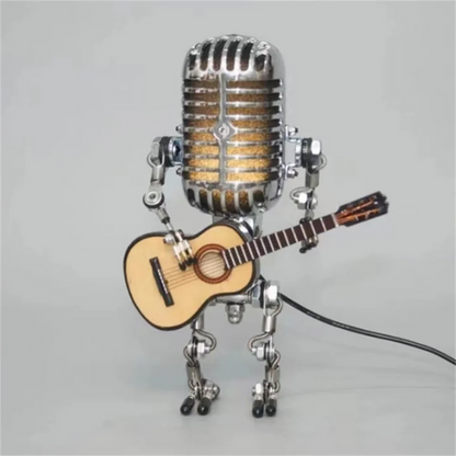 Vintage Style Guitar Table Lamp – Adjustable Warm Light