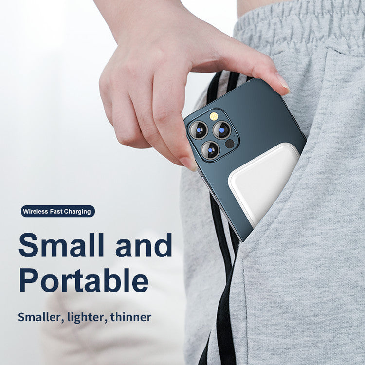Portable Magnetic Phone Charger 5000mAh Power Bank