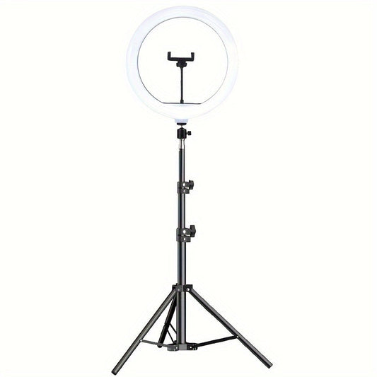 Portable LED Ring Light Kit with Stand and Phone Mount - Fesara