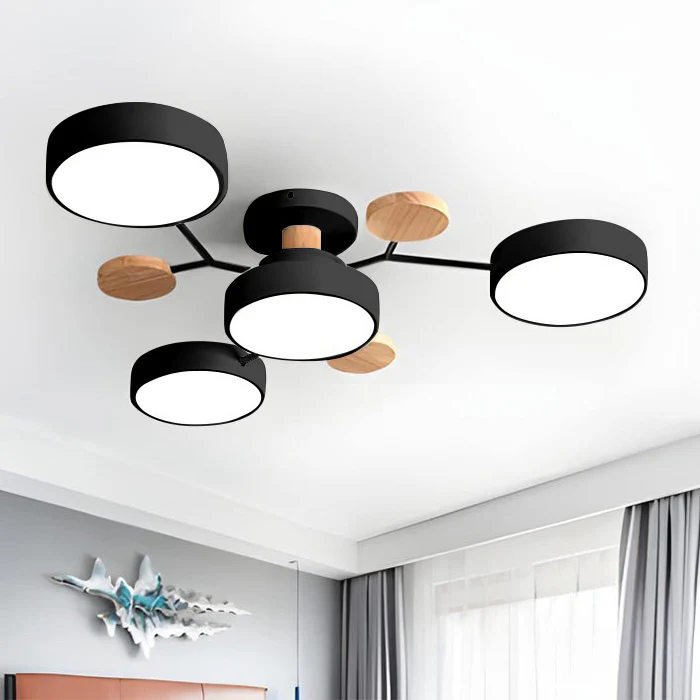 Sleek LED Ceiling Fixture Home Lighting