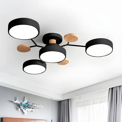 Sleek LED Ceiling Fixture Home Lighting