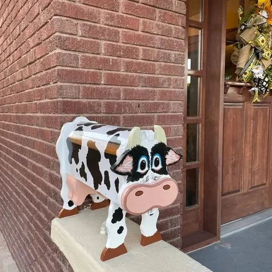 Rustic Animal Mailbox - Durable Outdoor Post Box - Fesara