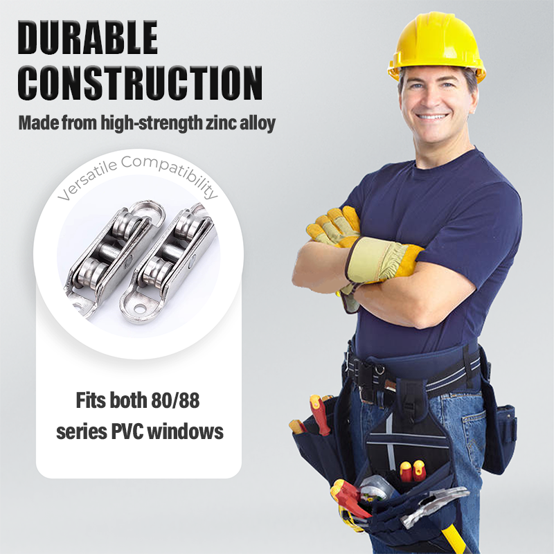 Smooth Silent PVC Window Sliding System