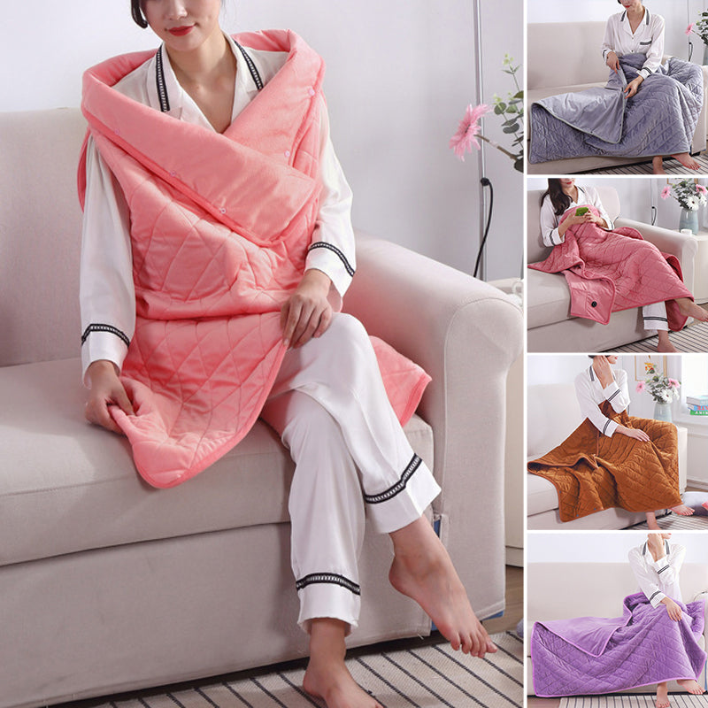 SoftHeat Portable Electric Throw Blanket