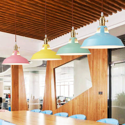 Vintage Metal Adjustable Pendant Lamp