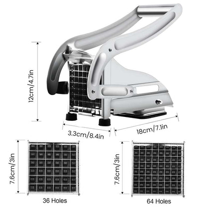 Easy Cut Stainless French Fry Slicer - Fesara