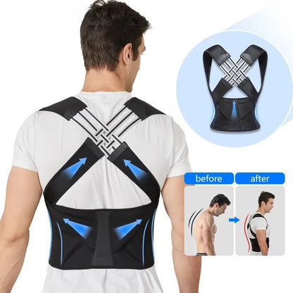 Comfortable Back Support Posture Corrector for Men and Women