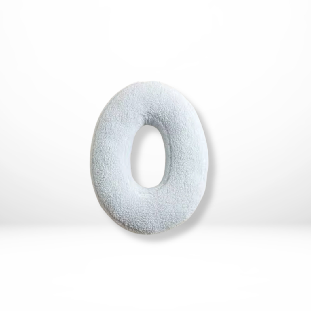 Soft Velvet Letter Pillow With Alphabet A-Z