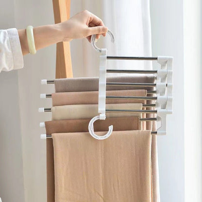 Compact 5-in-1 Multifunctional Storage Rack