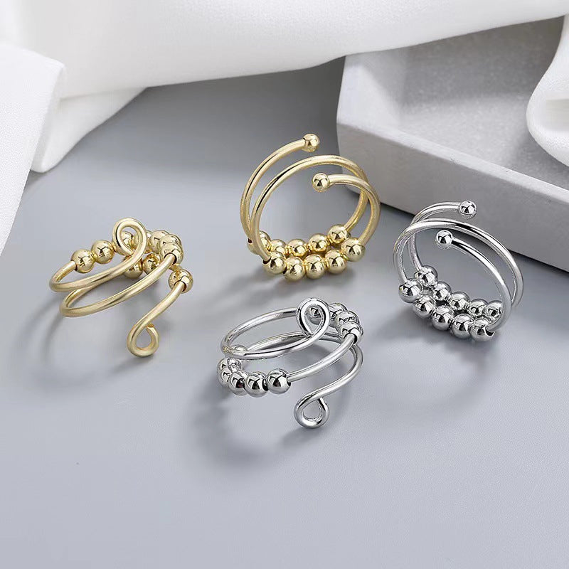 Stress Relief Ball Ring