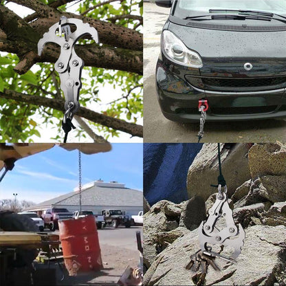 Durable Steel Emergency Folding Climbing Hook