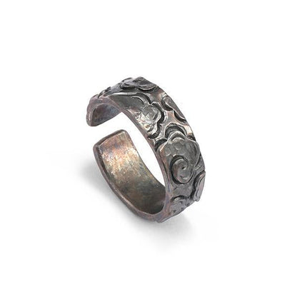 Classic Sterling Silver Band Ring - Fesara
