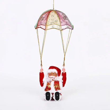 Fun Christmas Flying Santa Decoration
