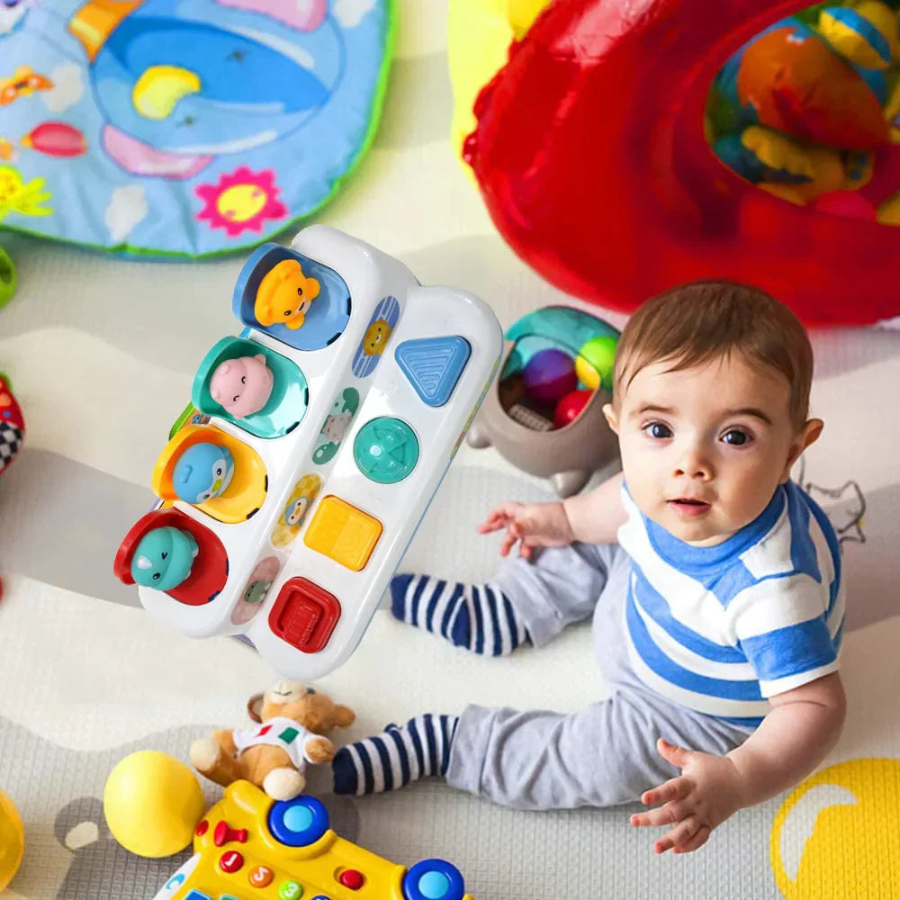 Colorful Baby Play Button Toy