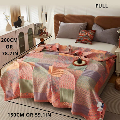 Premium Reversible Colorful Duvet Cover Set - Fesara