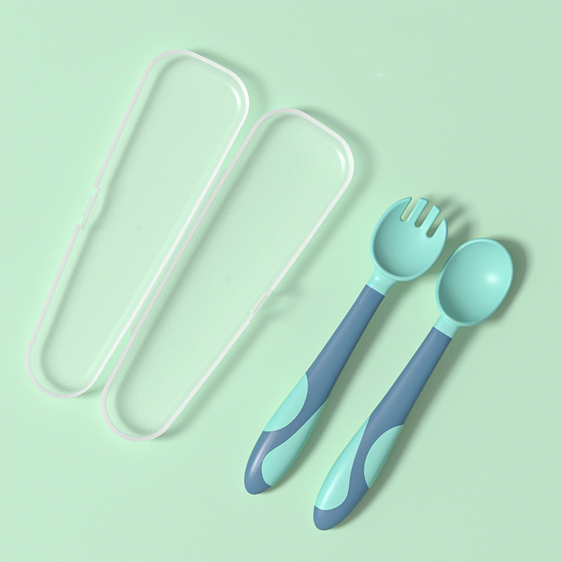 Kid's Safe Non Slip Baby Utensil Set