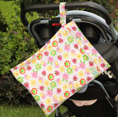 Practical Waterproof Baby Bag with Reusable Pouch