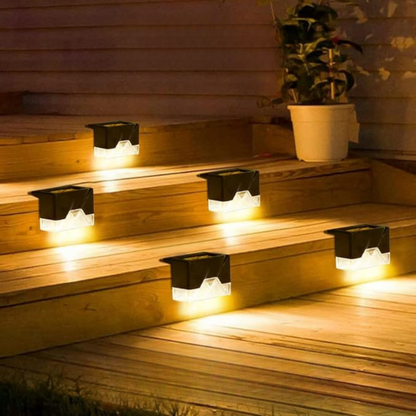 Easy Install Solar Powered LED Garden Lights