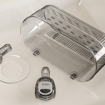 Easy Install Bathroom Suction Cup Storage Container