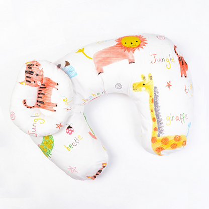 Comfortable Nursing Pillow with Baby Head Rest