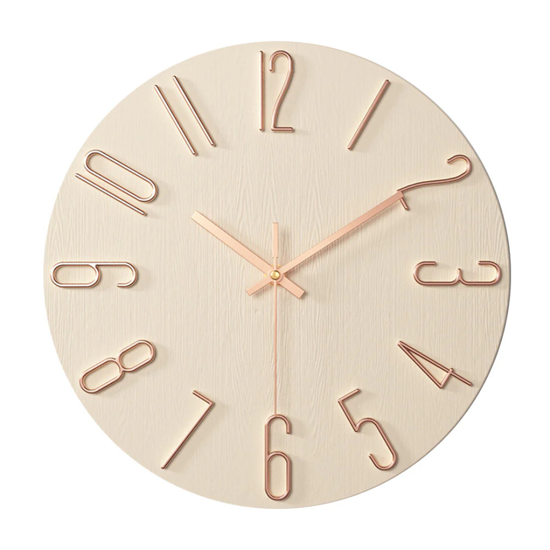 Stylish Wall Clock for Living Room Modern Decor