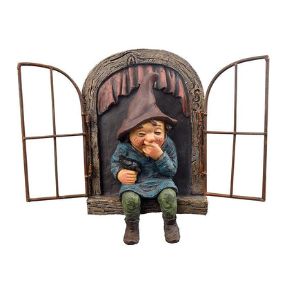 Cute Gnome Figure Garden Ornament