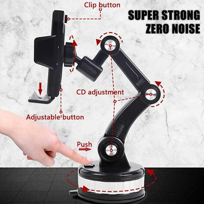 Strong Grip Phone Mount for Secure Hold