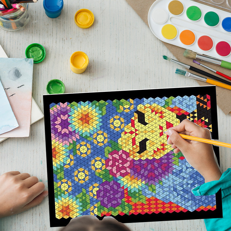 Fun Kids Coloring Book with Numbers and Learning