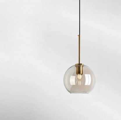 Modern Scandinavian Glass Pendant Lamp