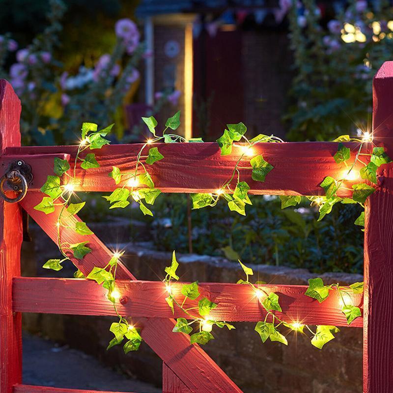 Outdoor Solar Powered Wicker LED Lanterns
